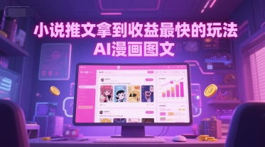 手把手教你做AI漫画图文进行小说推文，-AI创作学习-提示词应用-短视频玩法唐辛AI创作学习网