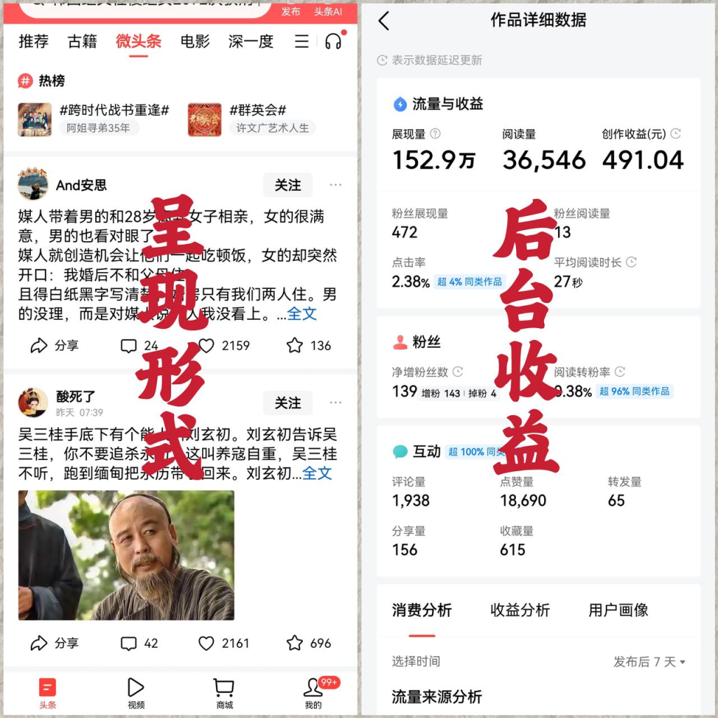 AI写作：微头条两种玩法：情怀+对联，日入300+【详细实操教学】-AI创作学习-提示词应用-短视频玩法唐辛AI创作学习网