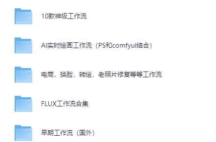图片[2]-AI创作学习-提示词应用-短视频玩法ComfyUI 工作流合集：电商、换脸、转绘、老照片修复等ComfyUI全能工作流教程：电商设计/AI换脸/图像转绘/老照片修复一网打尽-AI创作学习-提示词应用-短视频玩法唐辛AI创作学习网