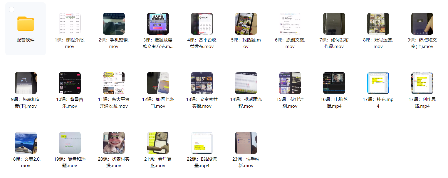 纪录片解说：多平台撸收益，单条视频赚500+攻略-AI创作学习-提示词应用-短视频玩法唐辛AI创作学习网
