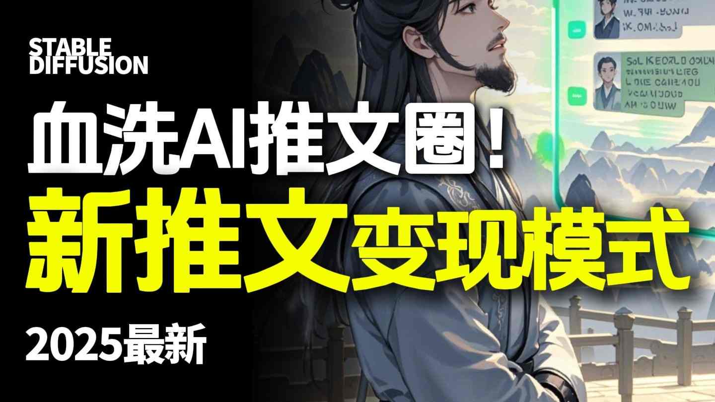 最新AI动态电影漫画小说推文，全流程实操教学，小白也能月入1W+-AI创作学习-提示词应用-短视频玩法唐辛AI创作学习网