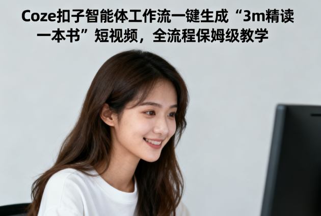 Coze扣子智能体工作流一键生成“3m精读一本书“短视频，全流程保姆级教学-AI创作学习-提示词应用-短视频玩法唐辛AI创作学习网